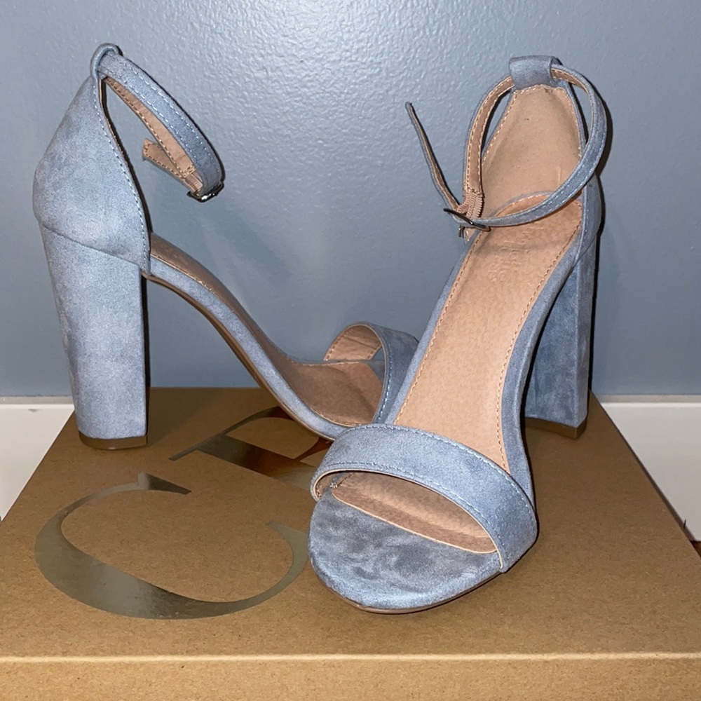 Charlotte Russe light blue heels